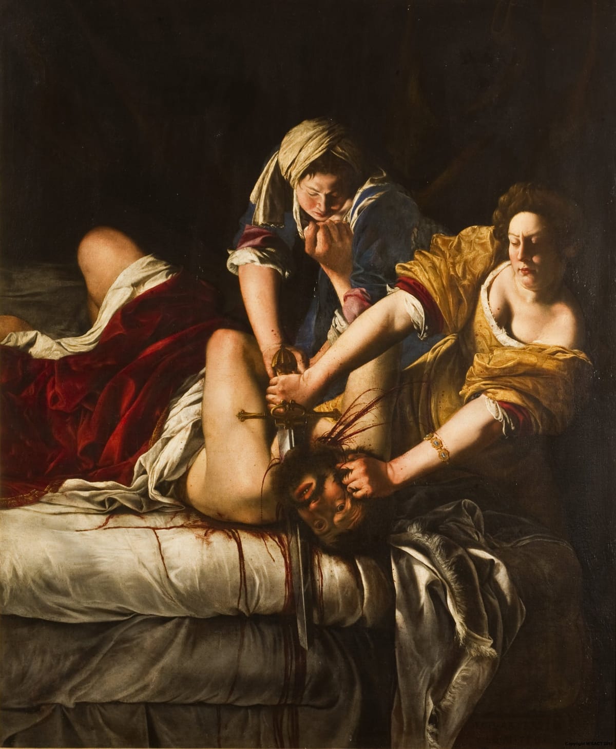 Judith décapitant Holopherne (Gentileschi)