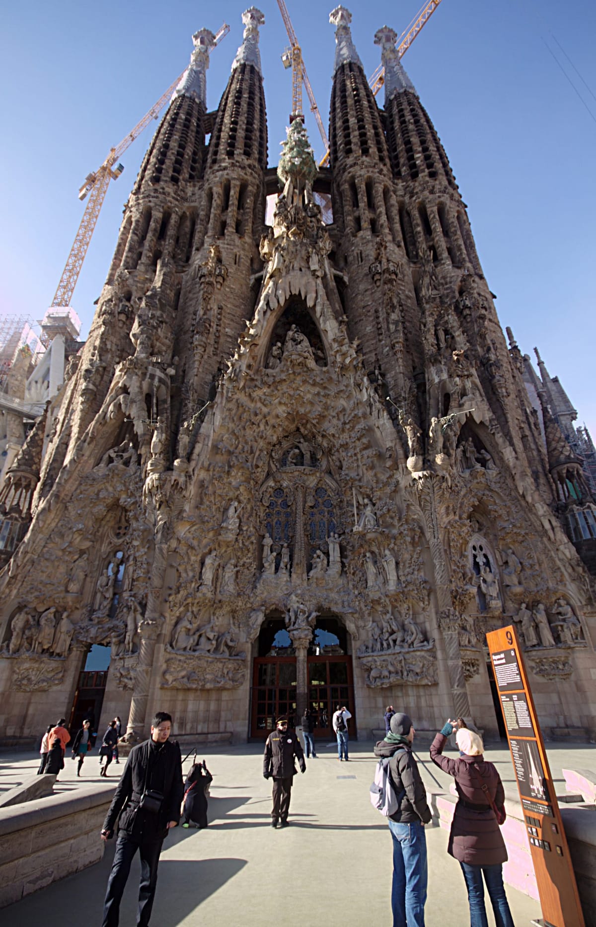 Sagrada Família (façade de la Nativité)