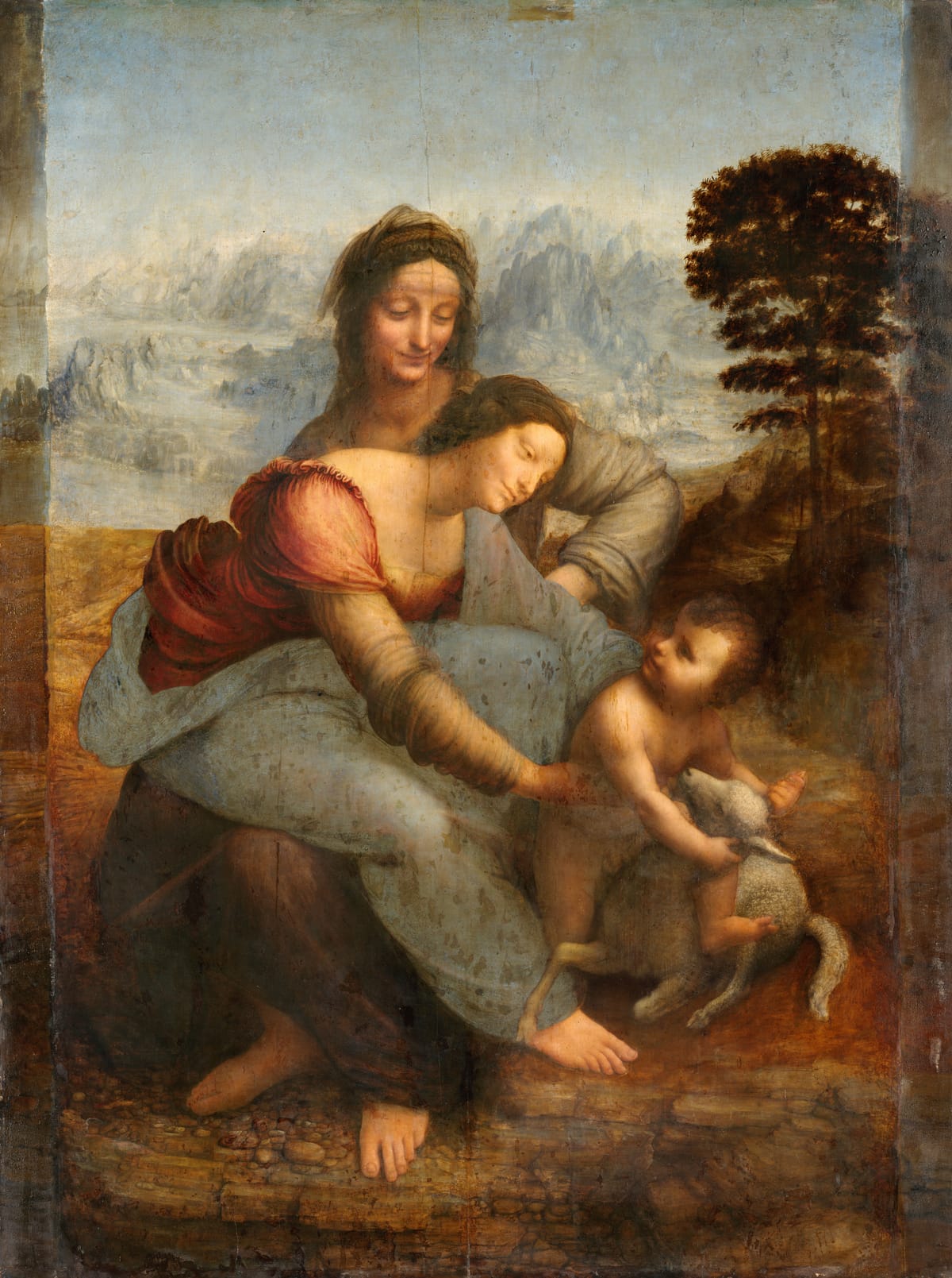La Vierge à l'Enfant avec sainte Anne